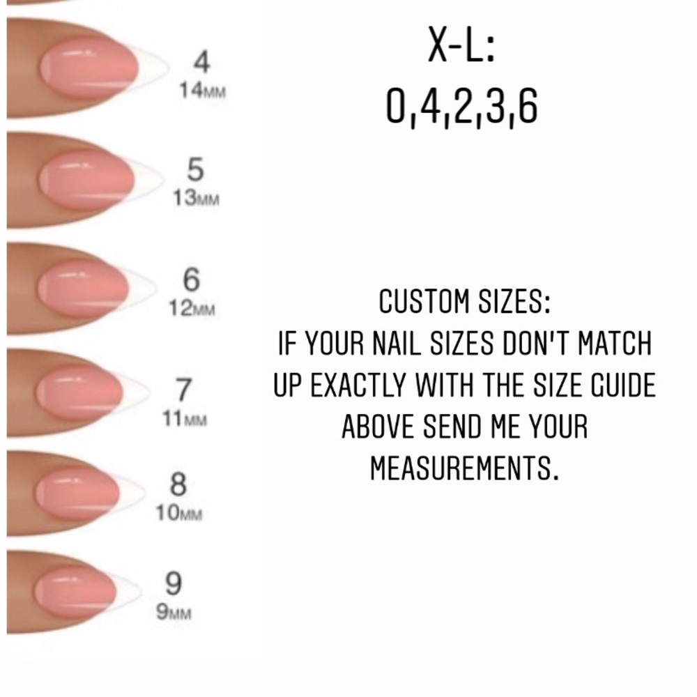 Custom made press-on nails - Picture 4 of 9